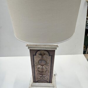 Lampada con litopittura 2