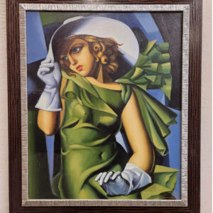 Donna in verde di Tamara De Lempicka