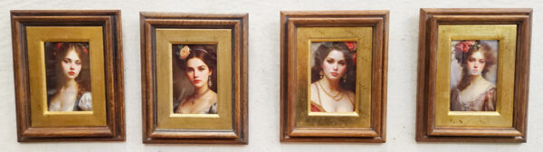 4 stampe belle èpoque