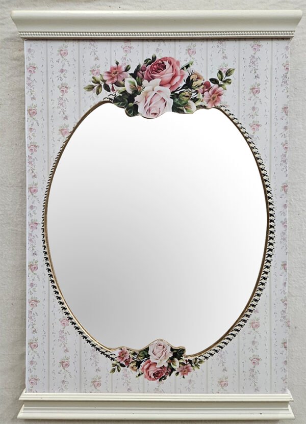 Specchio con rose