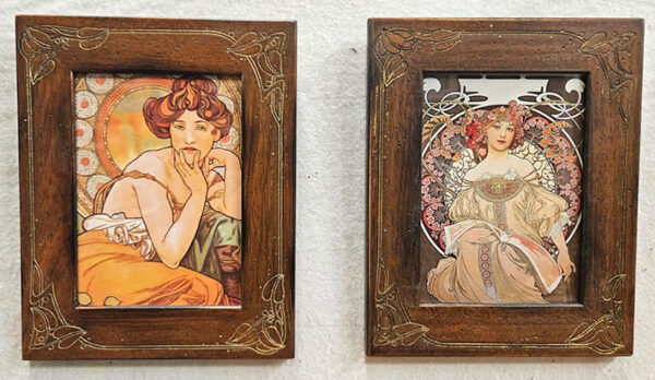 4 stampe soggetti liberty - immagine 3