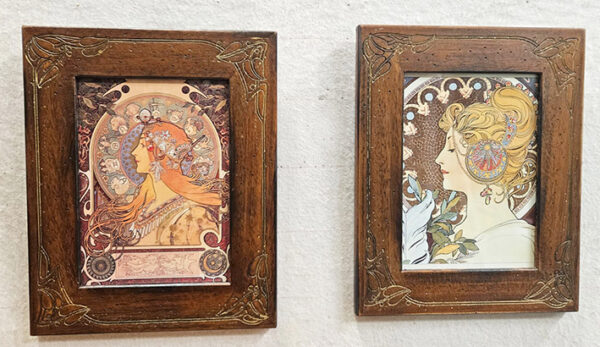 4 stampe soggetti liberty - immagine 2