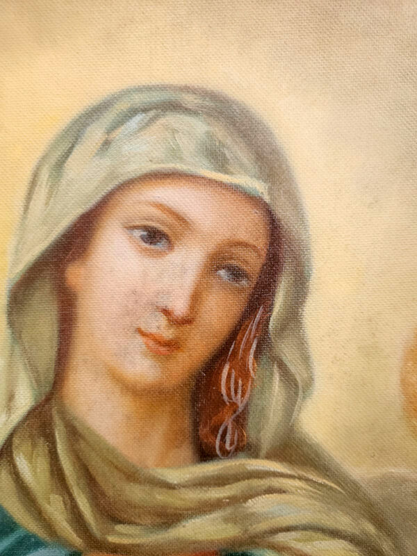 Completo Madonna del Sacro Cuore con mensolina - immagine 3