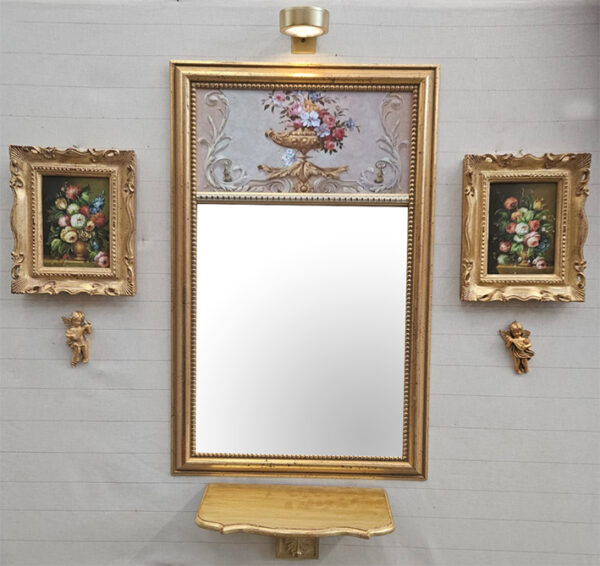 Completo specchio con dipinti