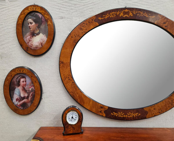 Completo con specchio stile maggiolino - immagine 4