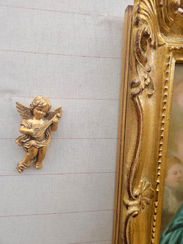 Completo Madonna del Sacro Cuore con mensolina - immagine 4