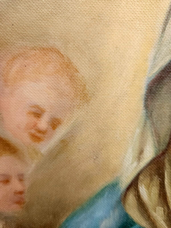 Completo Madonna del Sacro Cuore con mensolina - immagine 2
