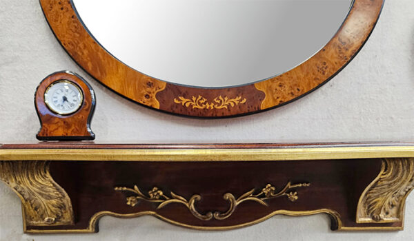 Completo con specchio stile maggiolino - immagine 2