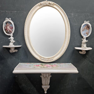 Completo con specchio ovale