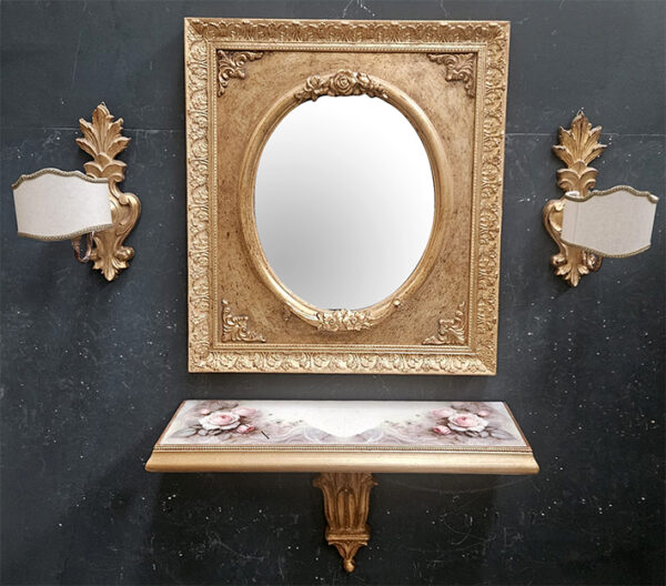 Completo in oro foglia