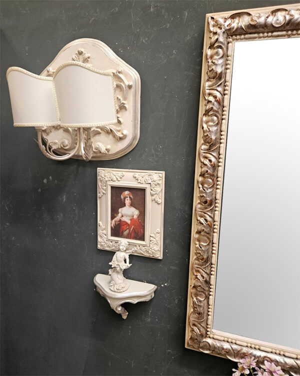 Completo con specchio argento puro - immagine 4
