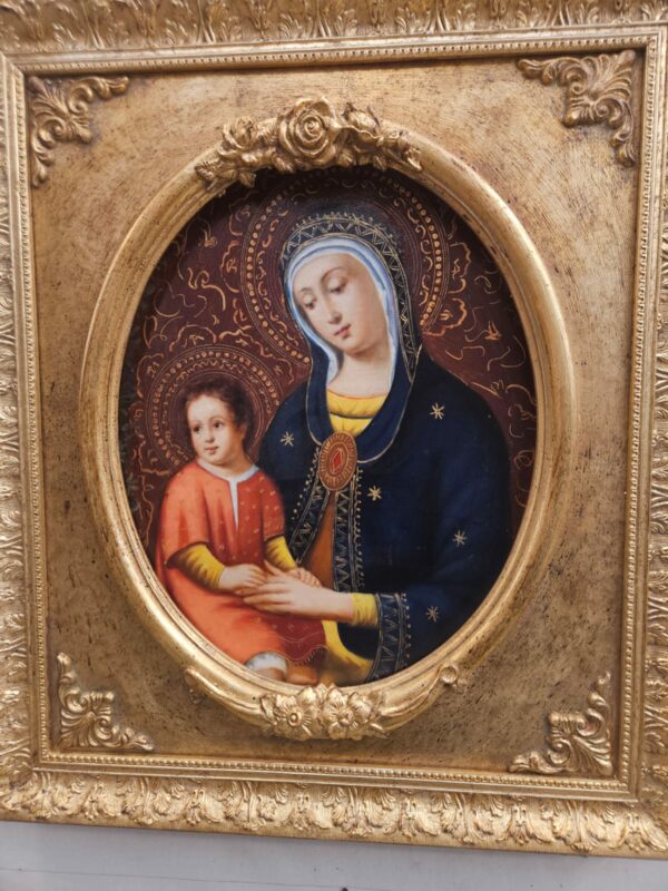 Madonna con Bambino rinascimentale - immagine 3