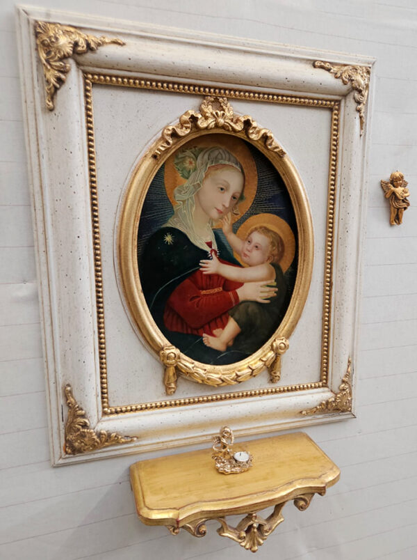 Completo con dipinto di Madonna - immagine 3