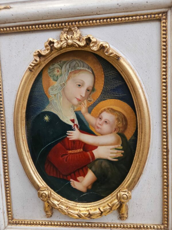 Completo con dipinto di Madonna - immagine 2