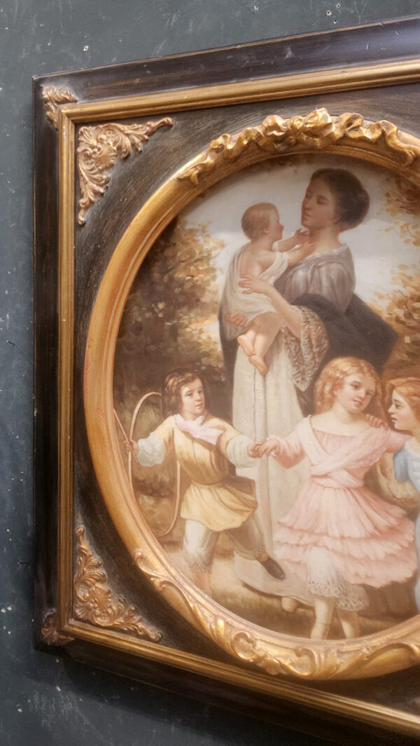 Dipinto madre con figli - immagine 2
