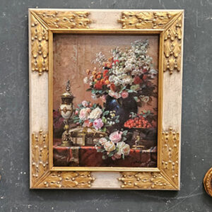 Completo dipinti con fiori