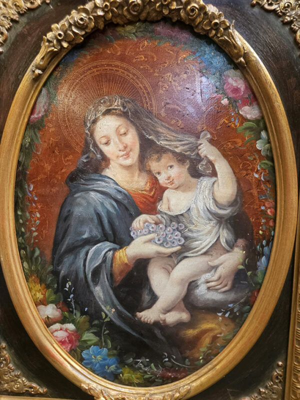 Dipinto Madonna dell'uva - immagine 2