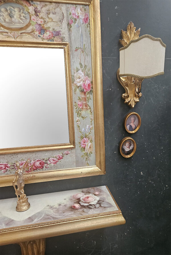 Completo oro floreale - immagine 4