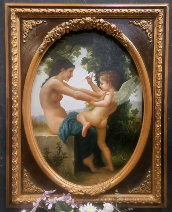 Dipinto Venere e Cupido