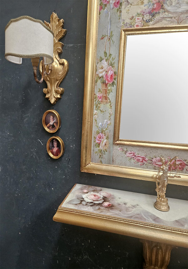 Completo oro floreale - immagine 2