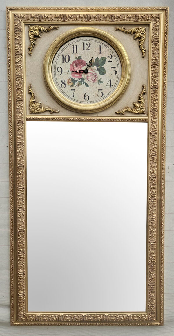 Specchio con orologio - immagine 3