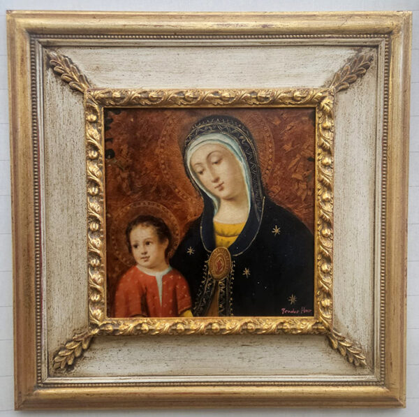 Dipinto Madonna con Bambino