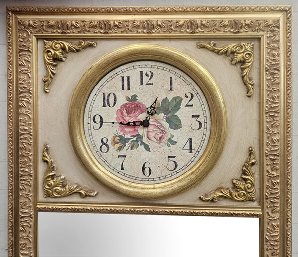 Specchio con orologio - immagine 2