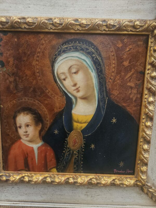 Dipinto Madonna con Bambino - immagine 2