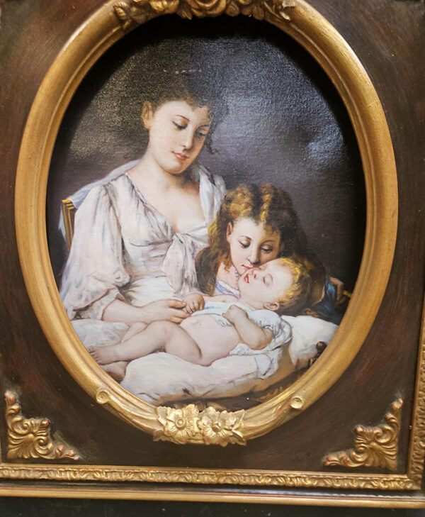 Dipinto madre con figli - immagine 3