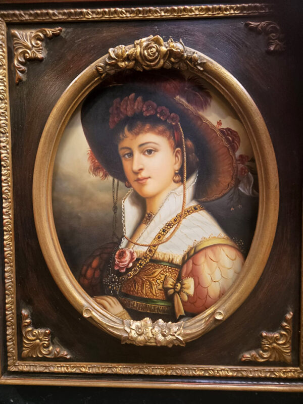 Dipinto nobildonna romana - immagine 3