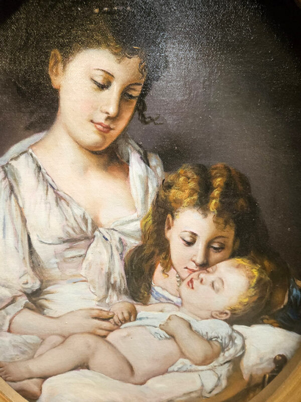 Dipinto madre con figli - immagine 6