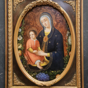 Dipinto Madonna con bambino rinascimentale