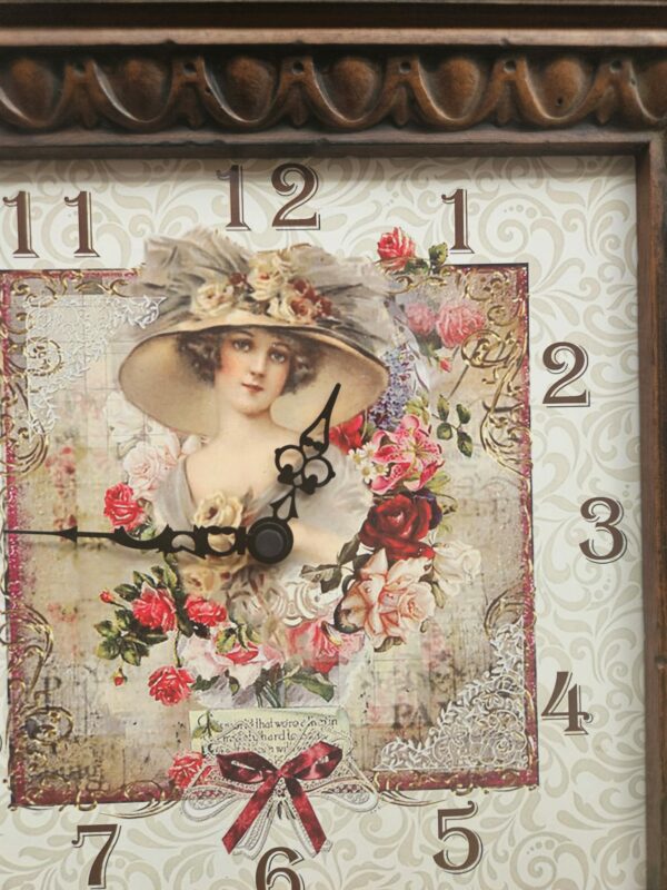 Orologio da parete con mensoline - immagine 4