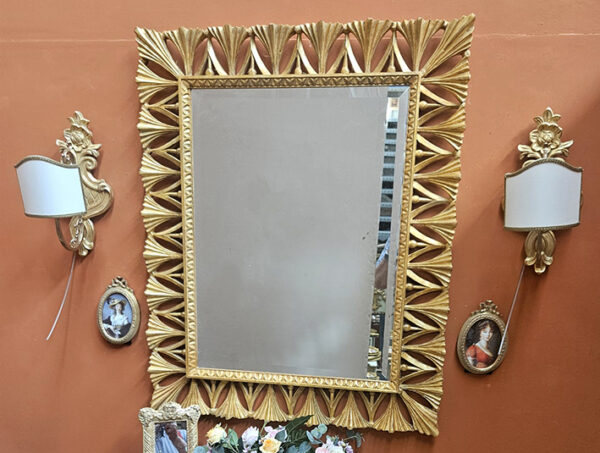 Completo con specchio stile fiorentino