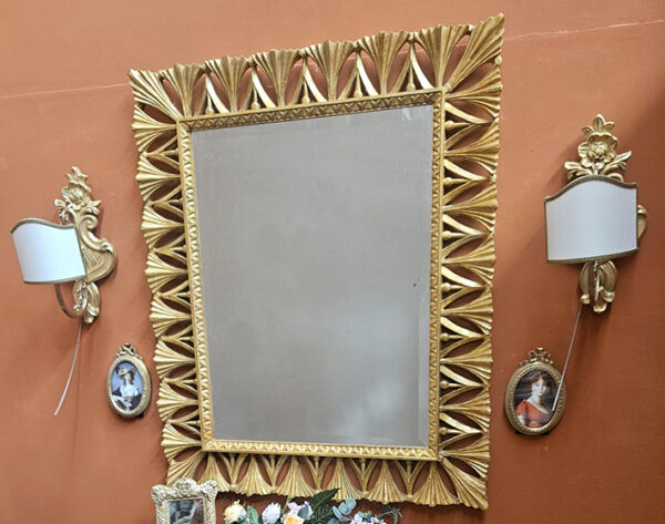 Completo con specchio stile fiorentino - immagine 2