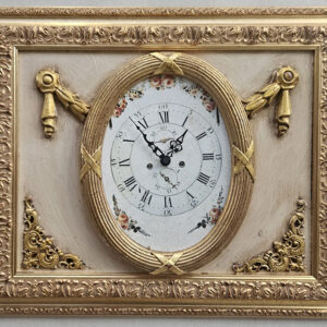 Orologio da parete cornice stile impero