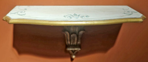 Completo con specchio oro e avorio - immagine 3