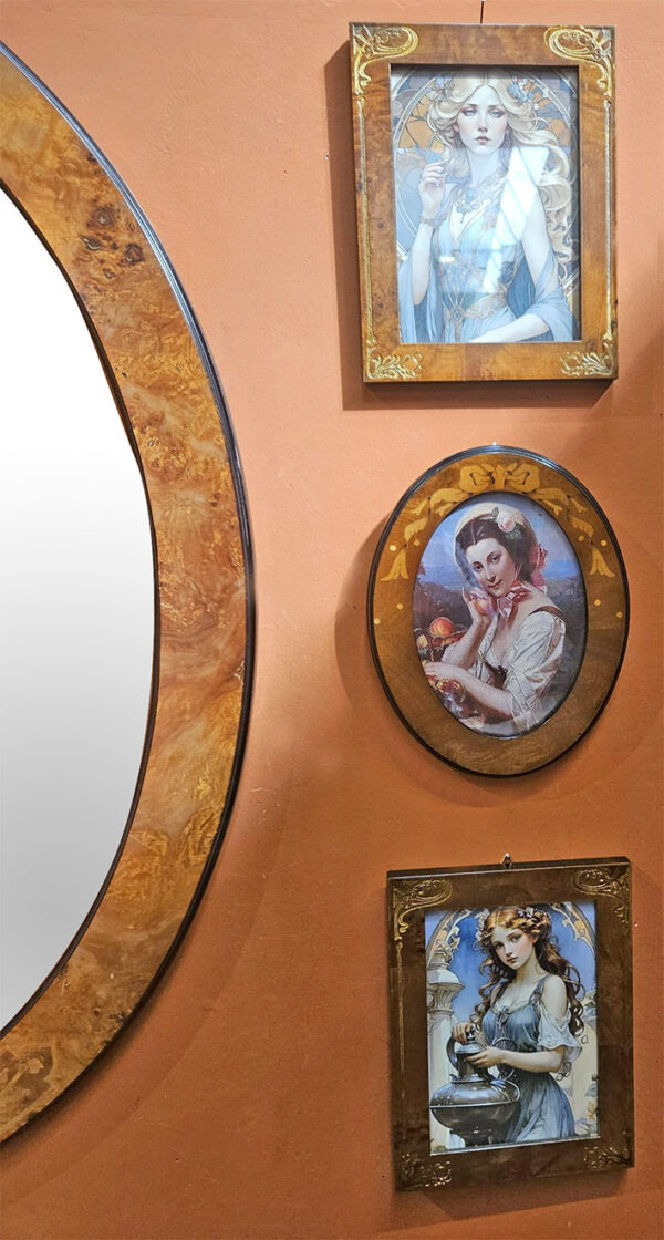 Completo con ovale intarsiato - immagine 4