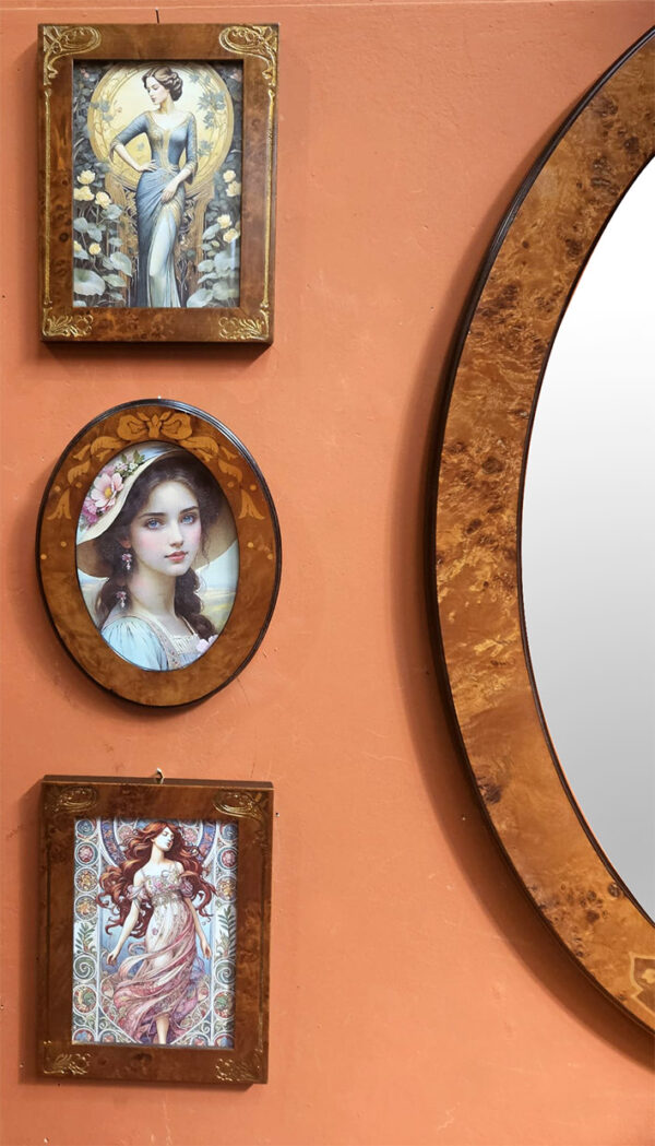 Completo con ovale intarsiato - immagine 3