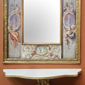 Specchio e mensola