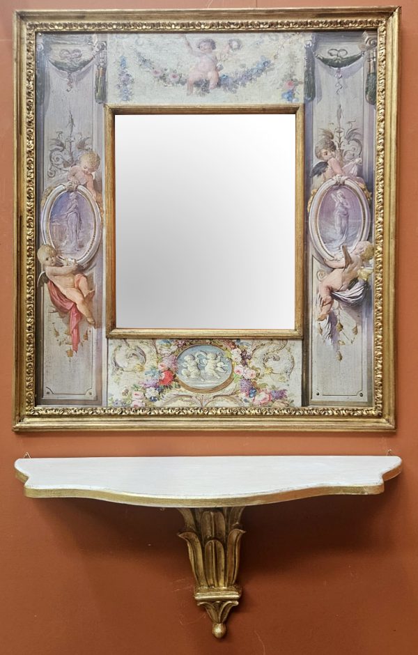 Specchio e mensola