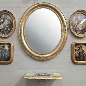 Completo con specchio stile francese