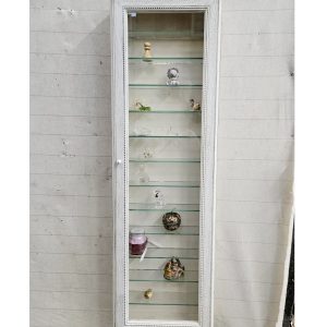 Vetrinetta bianca per collezioni